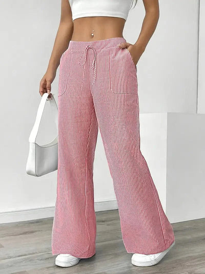 Louise Pull-On Striped Pants