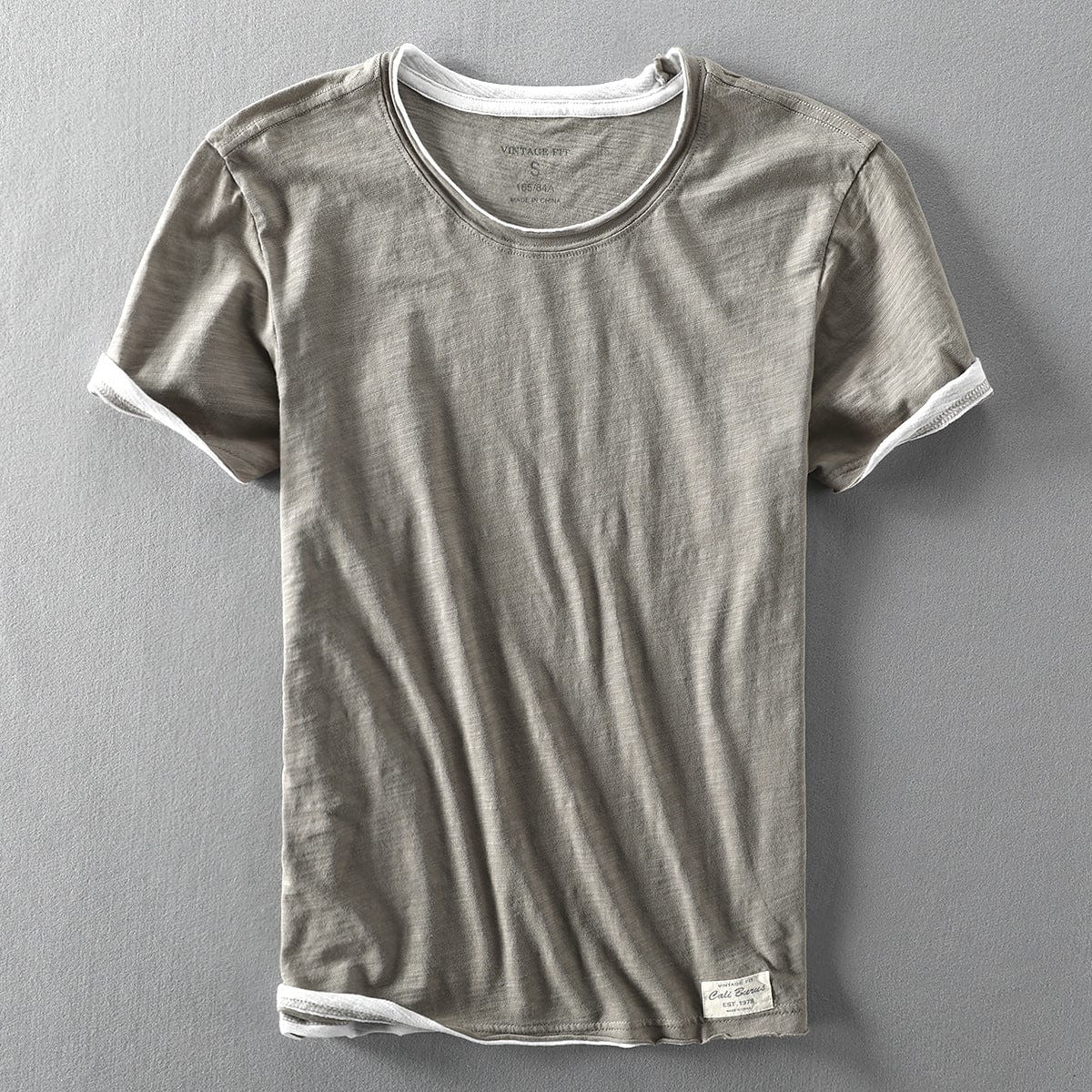 Kagemi Double-Layer Cotton Tee