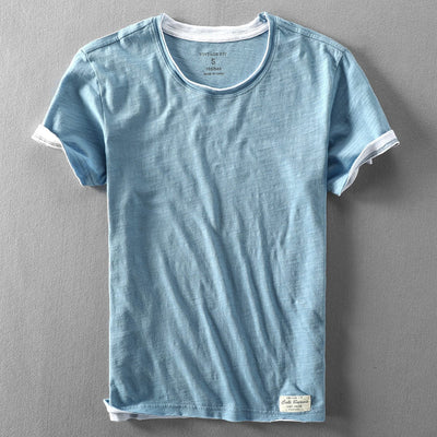 Kagemi Double-Layer Cotton Tee