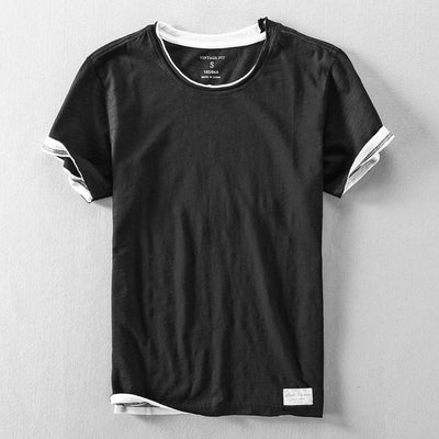 Kagemi Double-Layer Cotton Tee