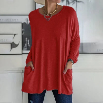 Moira - Relaxed Long Sleeve Top