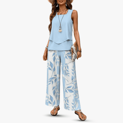 Solène Sleeveless Summer Set