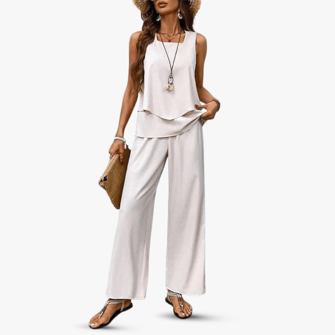 Solène Sleeveless Summer Set