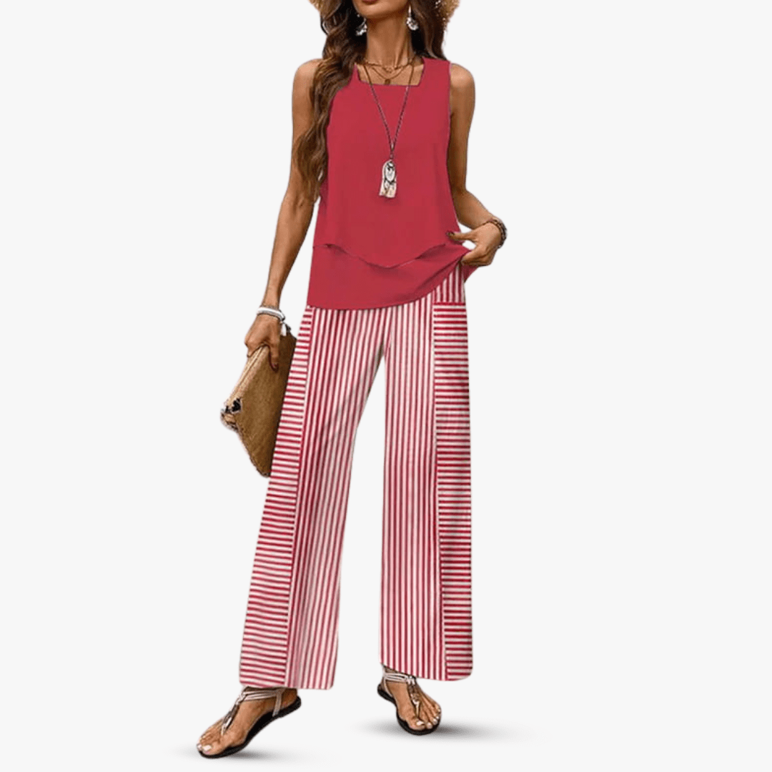 Solène Sleeveless Summer Set