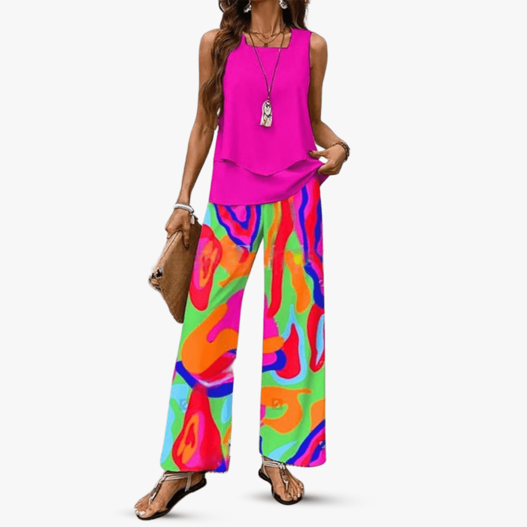 Solène Sleeveless Summer Set