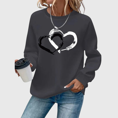 Binda - Elegant Heart Sweater