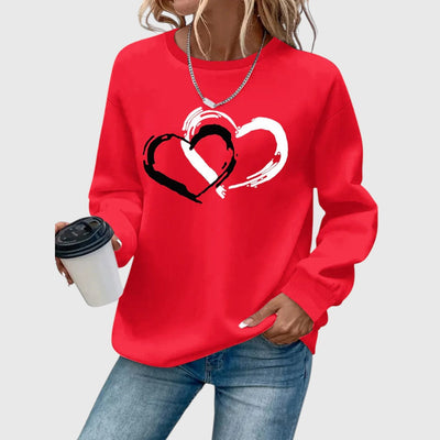 Binda - Elegant Heart Sweater