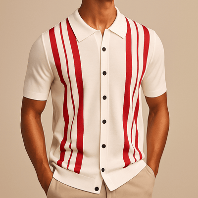Harrison Striped Polo Shirt
