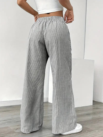 Louise Pull-On Striped Pants