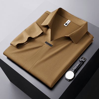 Emgl Zena Cotton Silk Polo Shirt