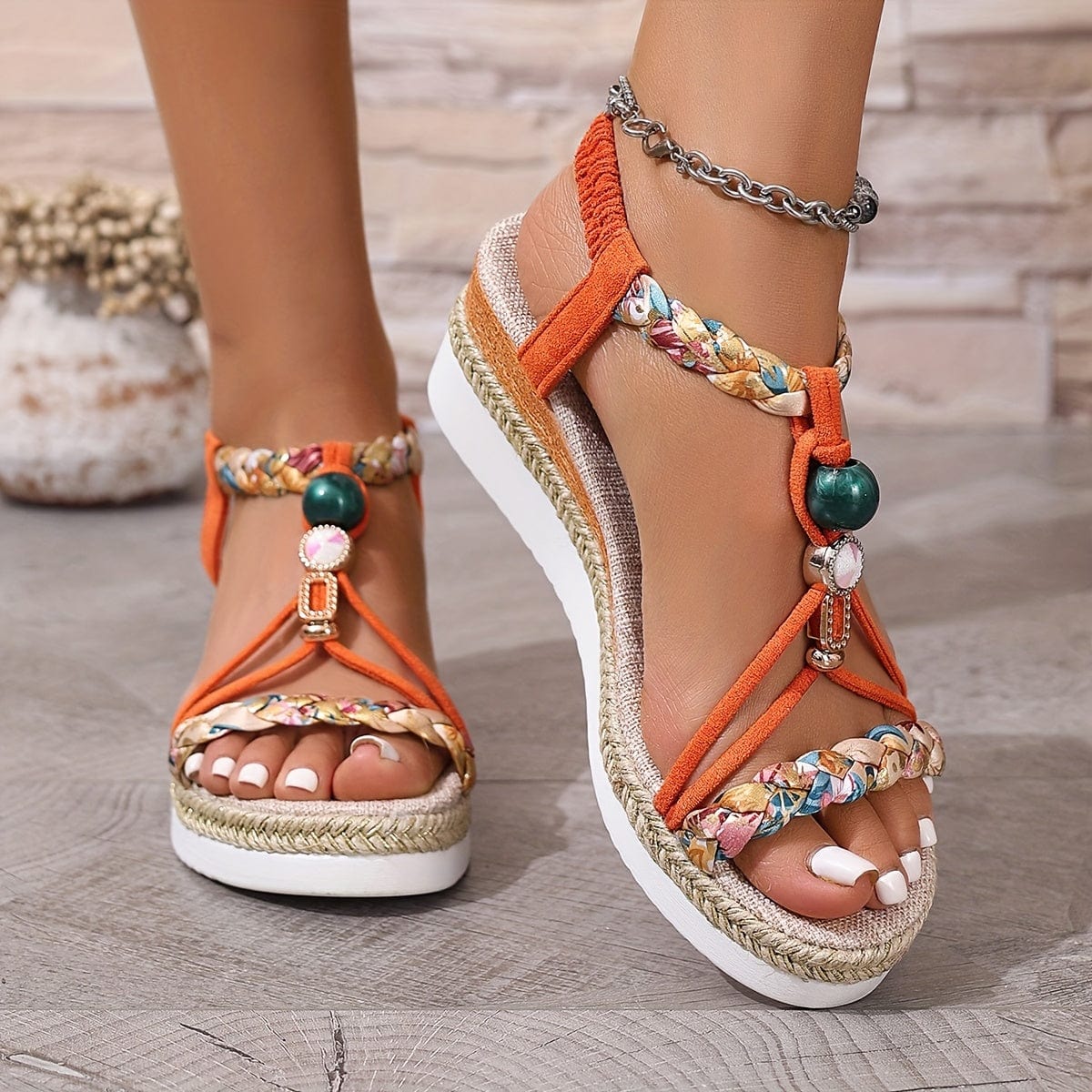 Mira Jewel Orthopedic Sandals