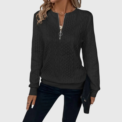 Josine - Elegant Jumper with Zip