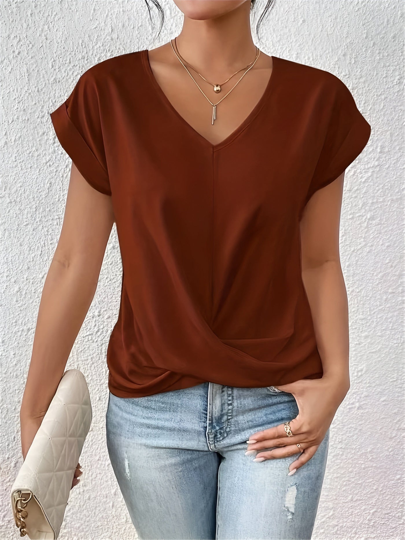 Mira V-Neck Tee