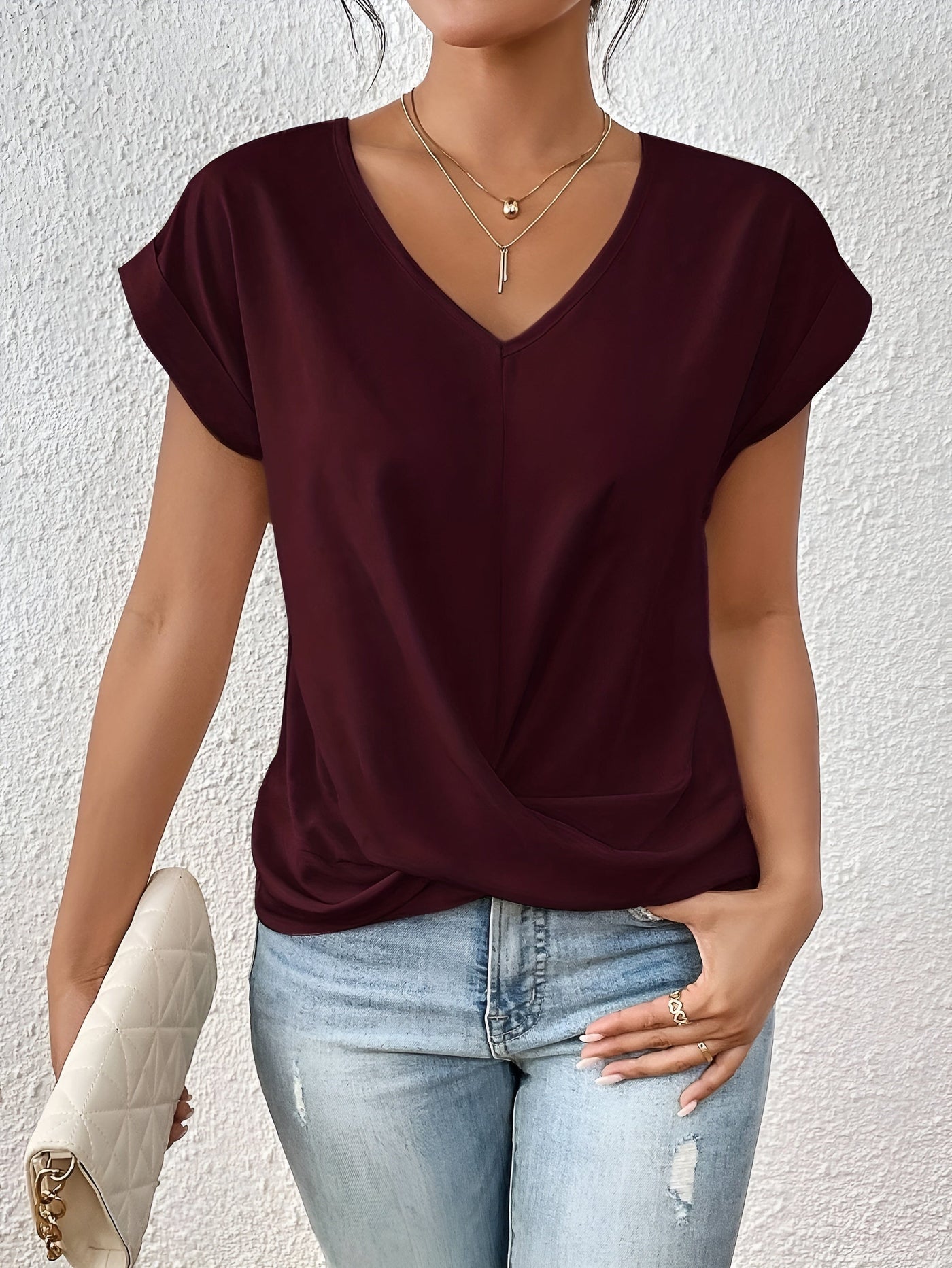 Mira V-Neck Tee