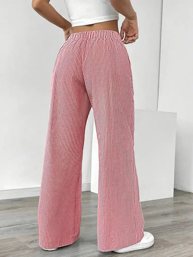Louise Pull-On Striped Pants