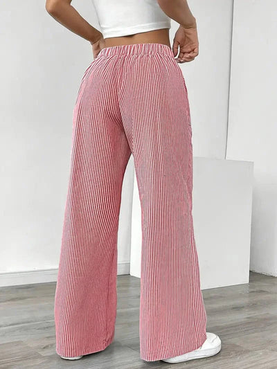 Louise Pull-On Striped Pants