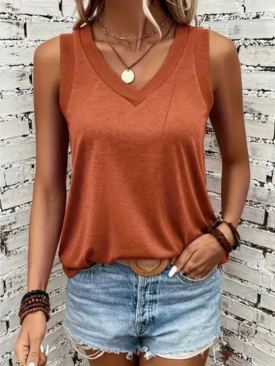 Assila V-Neck Top