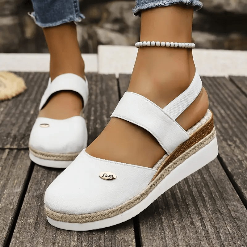 Antonia Orthopedic Canvas Sandals