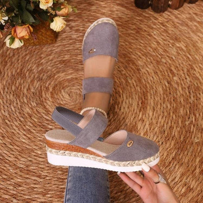 Antonia Orthopedic Canvas Sandals