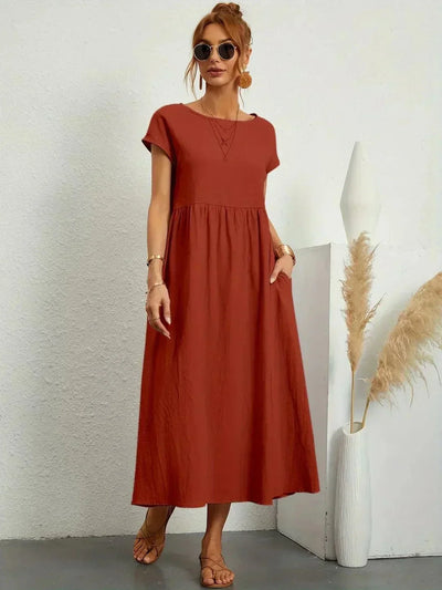 Eliana Summer Dress with Pockets
