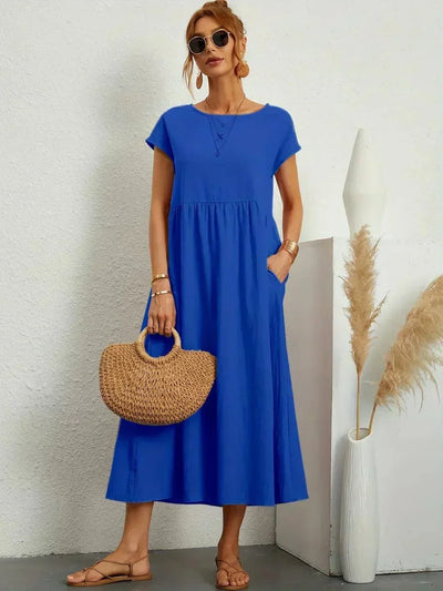 Eliana Summer Dress with Pockets