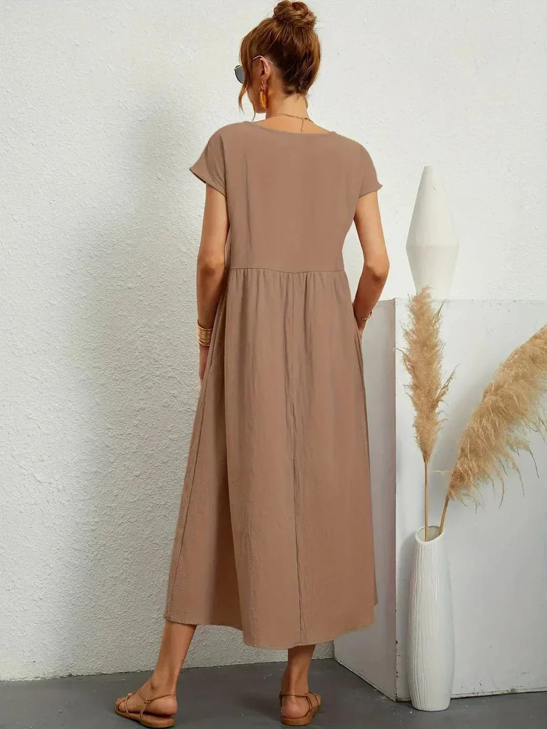 Eliana Summer Dress with Pockets