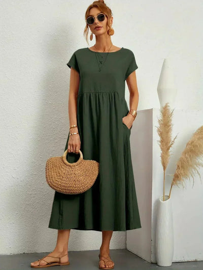 Eliana Summer Dress with Pockets
