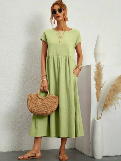 Eliana Summer Dress with Pockets