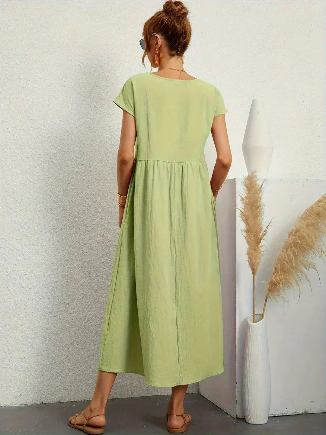 Eliana Summer Dress with Pockets