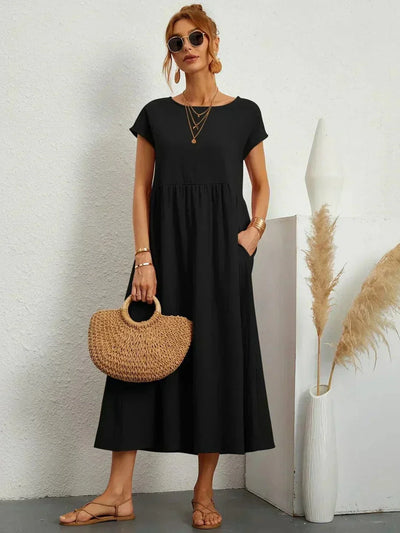 Eliana Summer Dress with Pockets