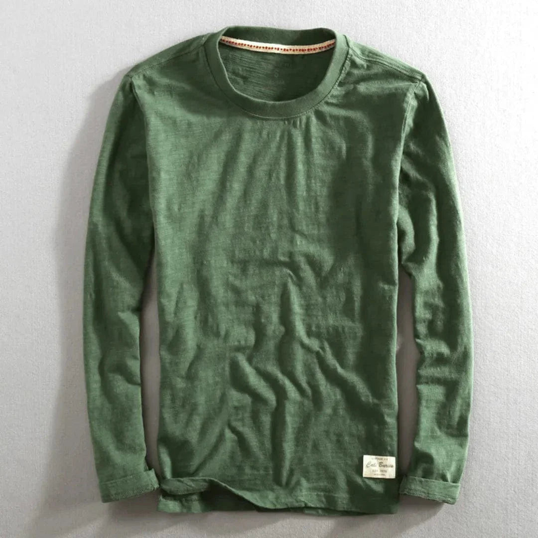 Eric Cotton Long Sleeve Shirt