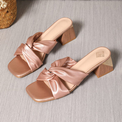 Yvette Satin Sandals