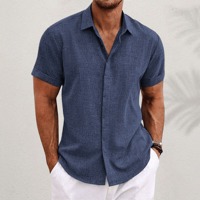 Aleandro Classic Linen Shirt