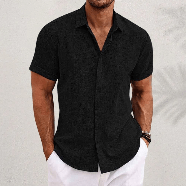 Aleandro Classic Linen Shirt