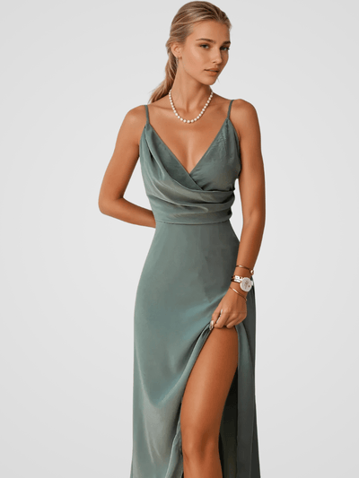 Denise Satin Dress
