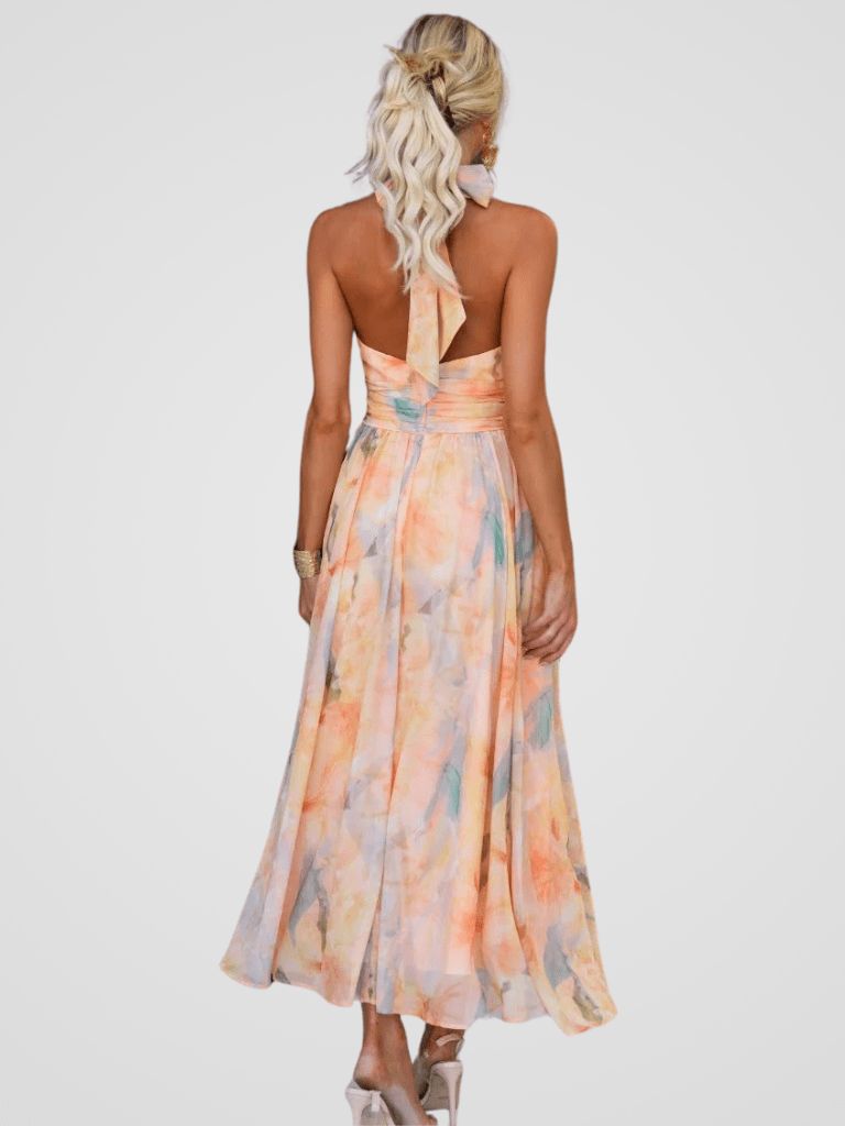 Peach Blossom Dress