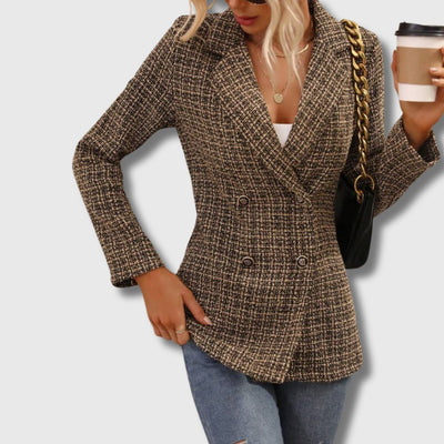 Sabine - Women's Chic Tweed Blazer Limited Edition