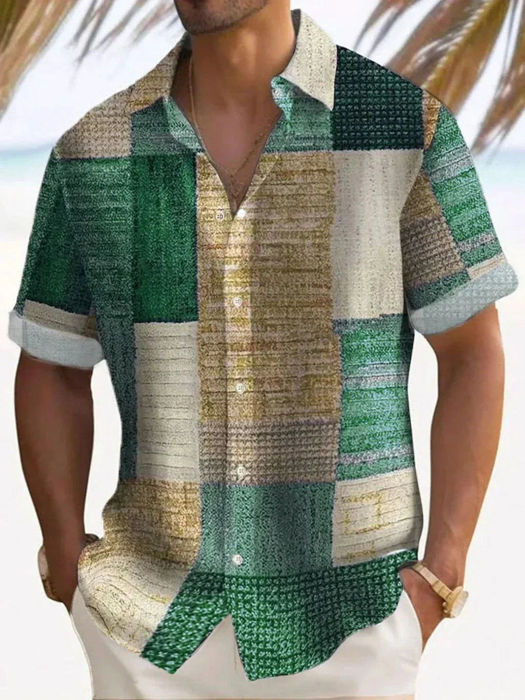 Aaron Patchwork Shirt