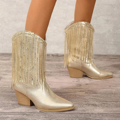 Lyla Ridge Fringe Boots