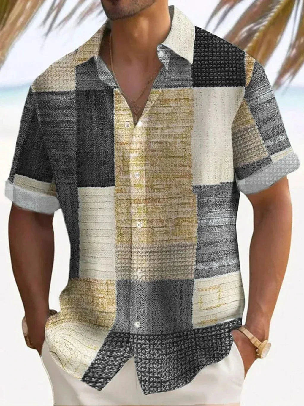 Aaron Patchwork Shirt