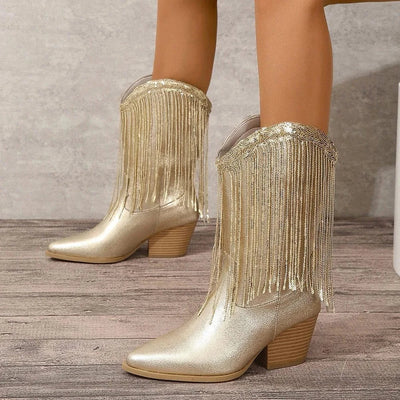 Lyla Ridge Fringe Boots
