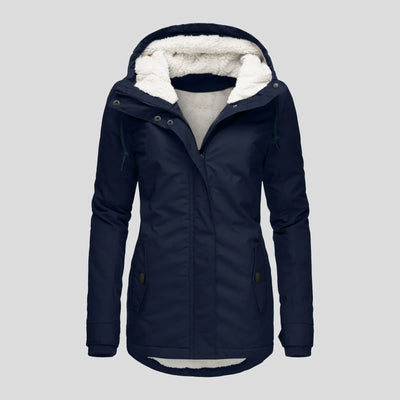 Claudine – Women’s Winter Hooded Fleece Coat
