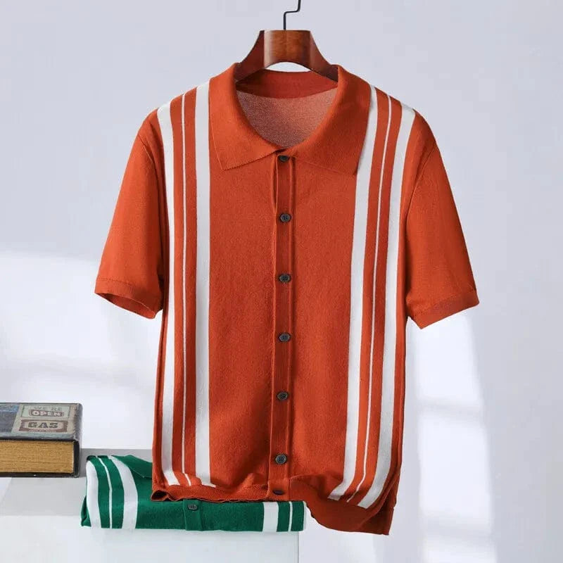 Harrison Striped Polo Shirt