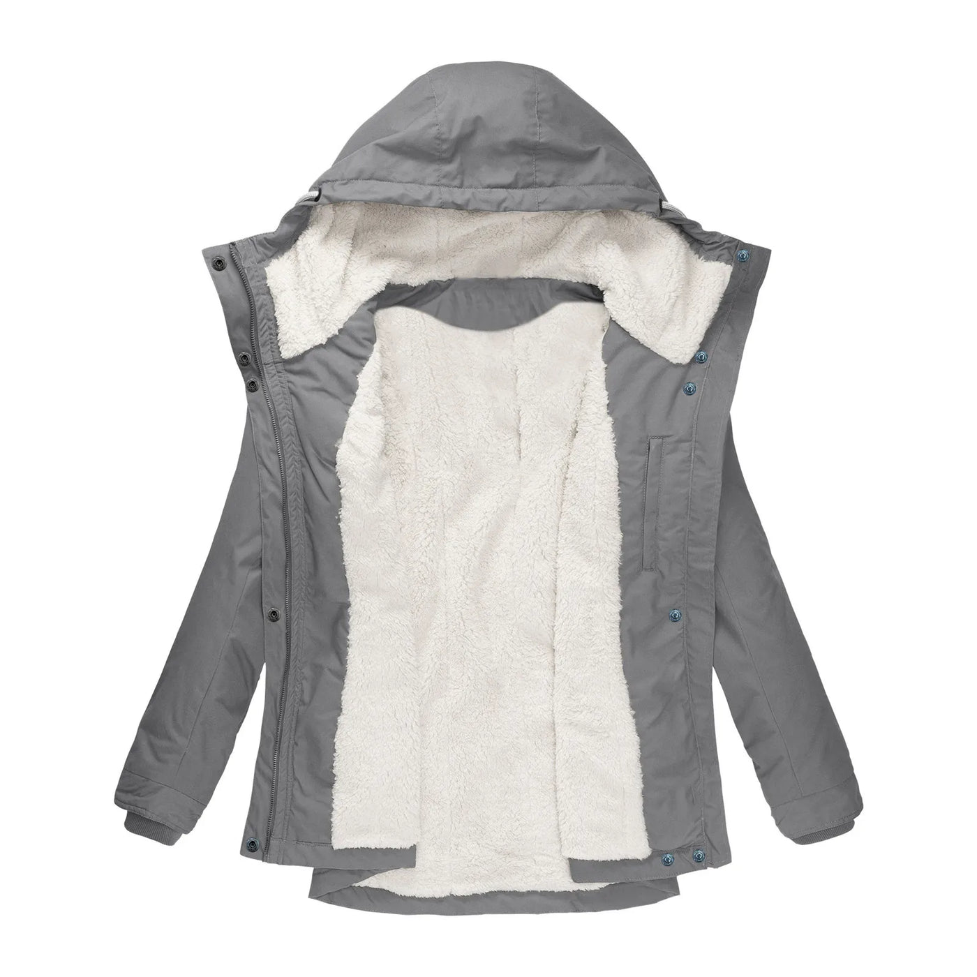 Claudine – Women’s Winter Hooded Fleece Coat