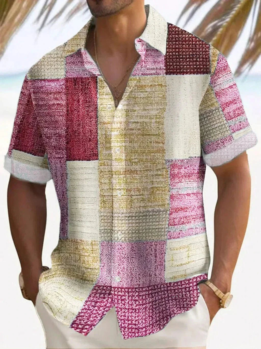 Aaron Patchwork Shirt