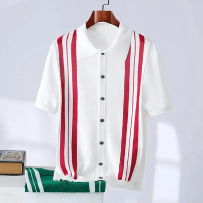 Harrison Striped Polo Shirt