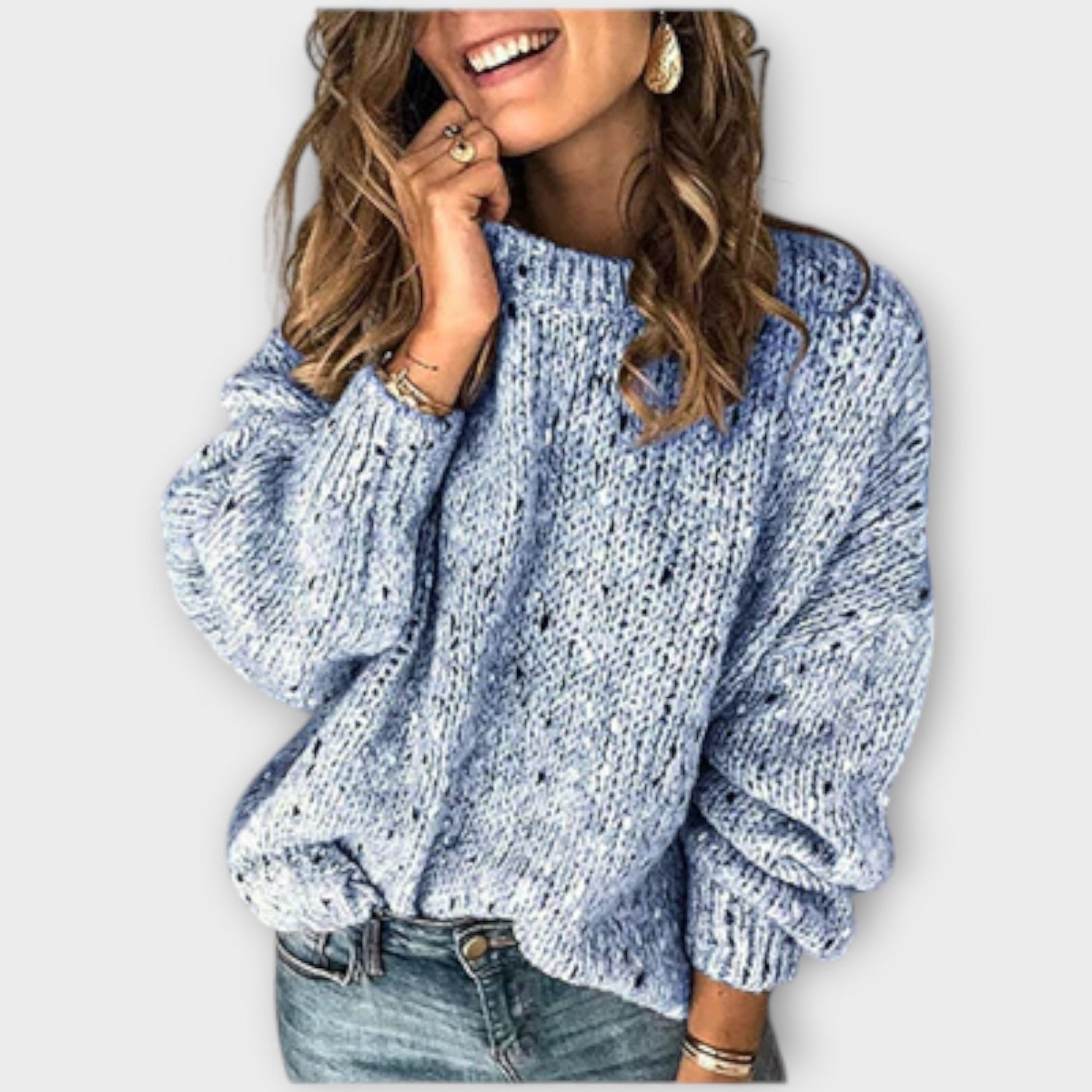 Gina - Cozy Retro Knit Sweater