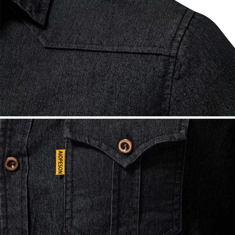 Elandro Washed Denim Shirt