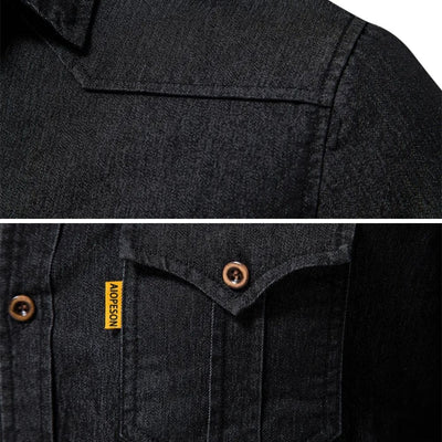 Elandro Washed Denim Shirt