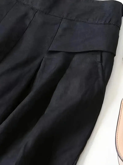 Anina Wide Leg Linen Pants